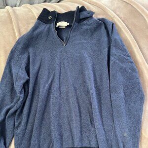 HACKETT - Cashmere V-neck Sweater - XL